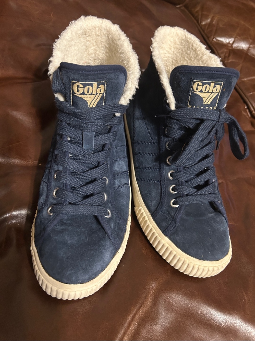 EUC Gola Nordic Suede High Top Sneaker Boot size 8 - Picture 4 of 8